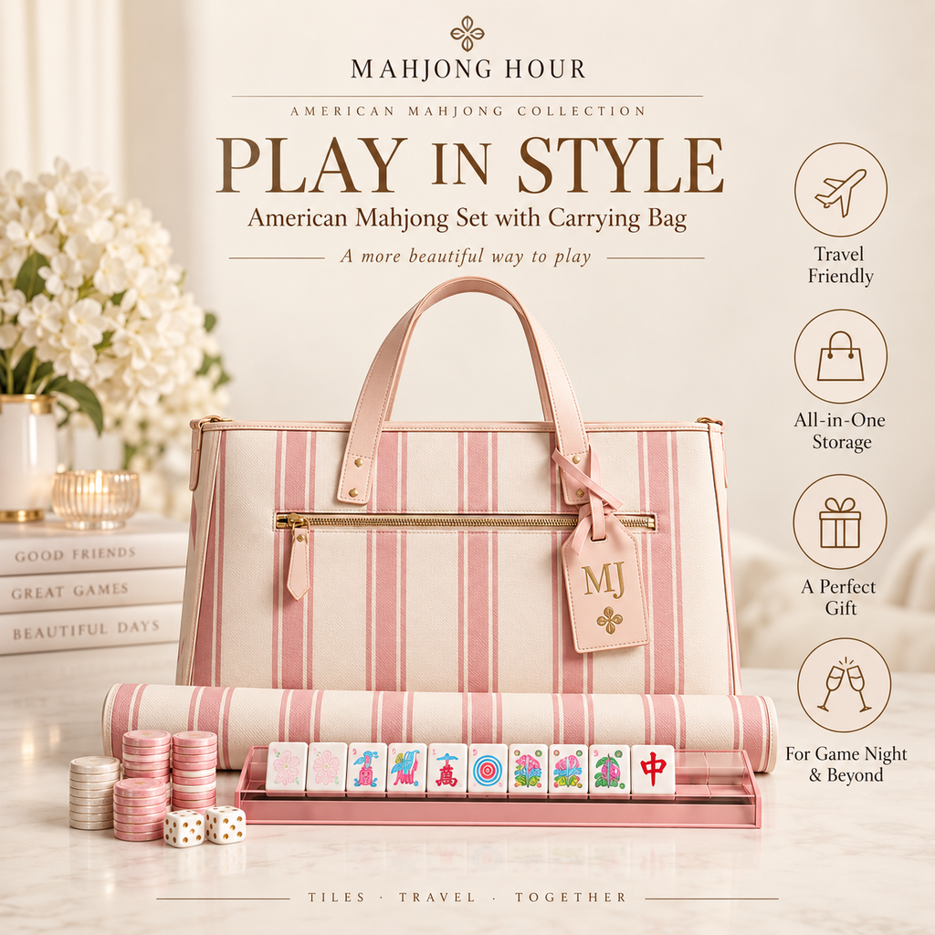 The Stripes & Tiles American Mahjong Set