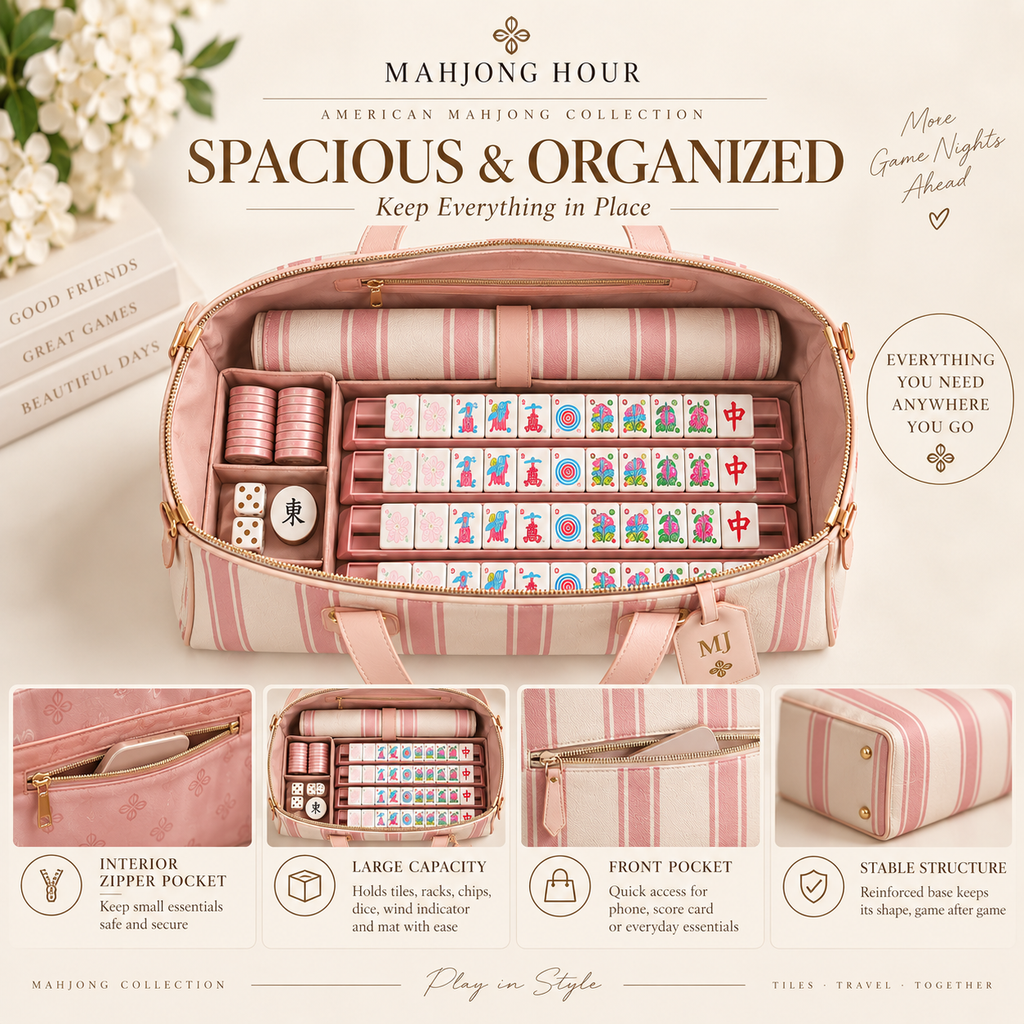 The Stripes & Tiles American Mahjong Set