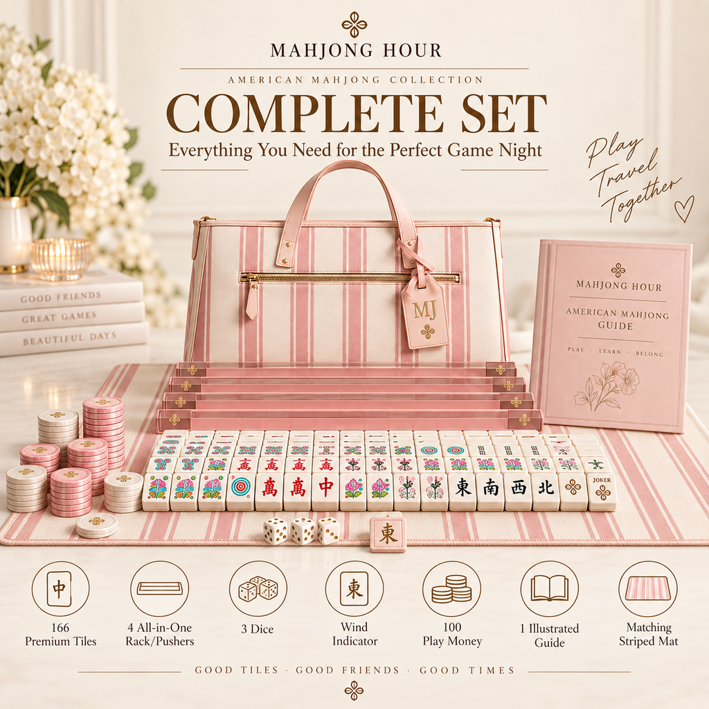 The Stripes & Tiles American Mahjong Set