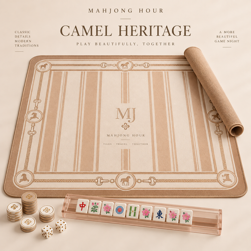 Camel Heritage Mahjong Playing Mat