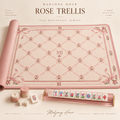 Rose Trellis Mahjong Playing Mat