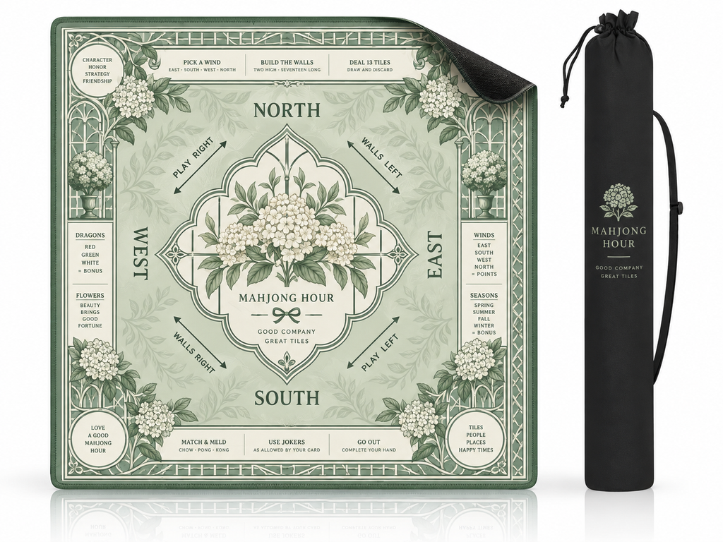 Sage Conservatory American Mahjong Playing Mat product view