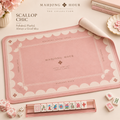 Scallop Chic Mahjong Playing Mat